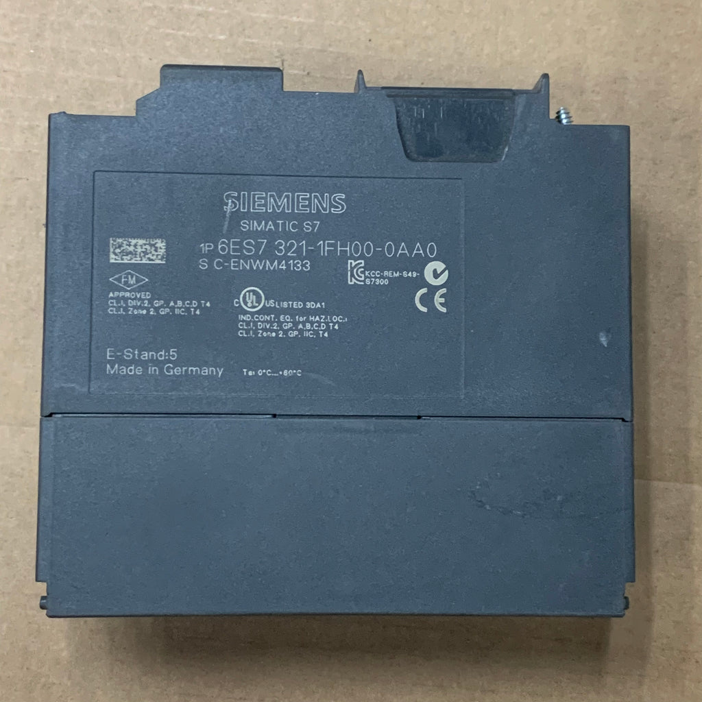 西門子 6ES7321-1FH00-0AA0 PLC 數位量輸入模組