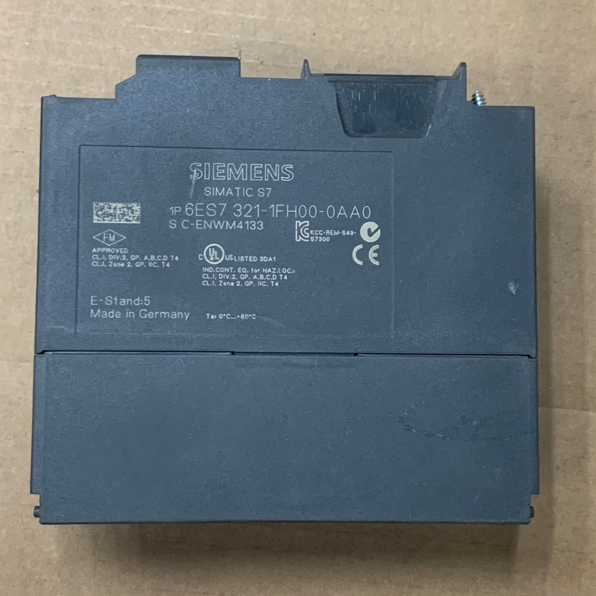 西門子 6ES7321-1FH00-0AA0 PLC 數位量輸入模組