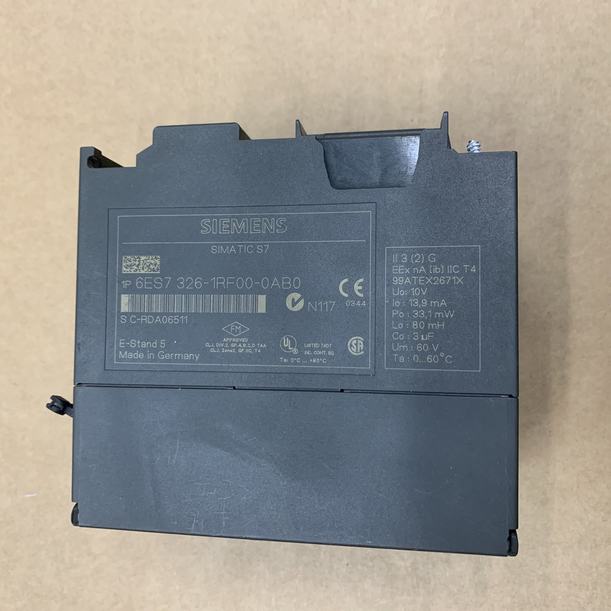 西門子 6ES7326-1RF00-0AB0 數位輸入模組