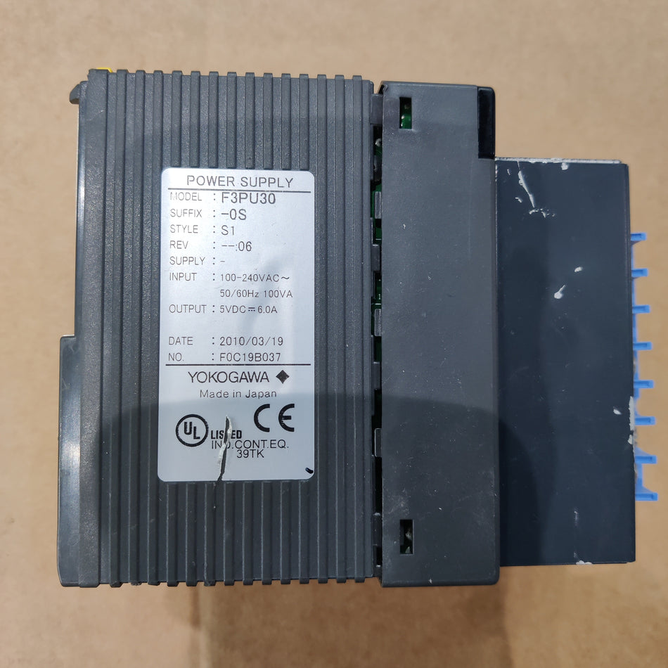 橫河F3PU30-0S電源模組