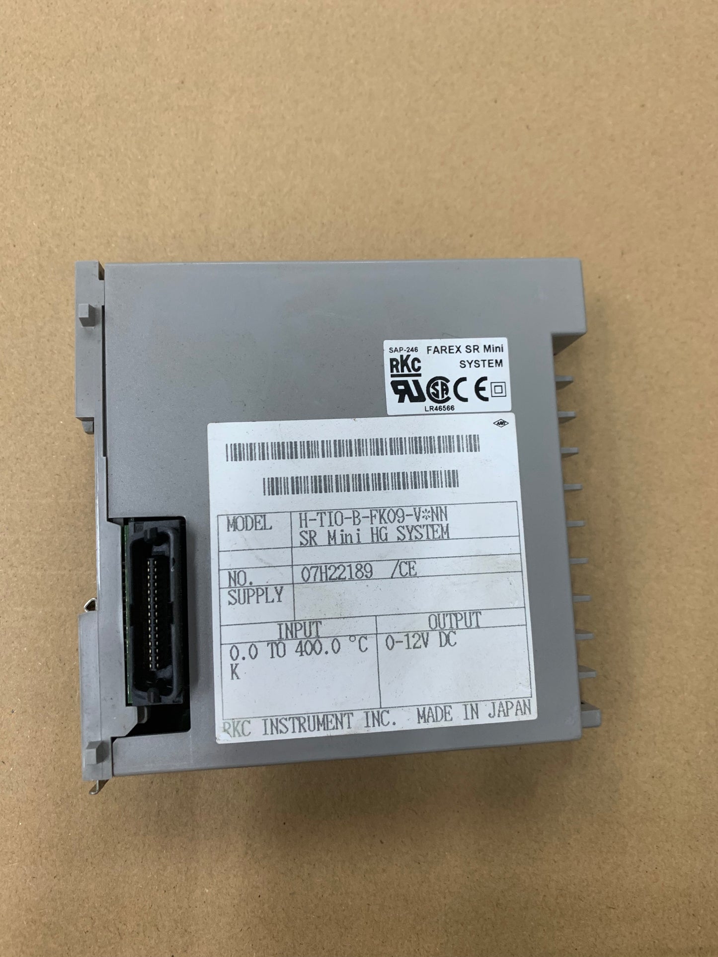RKC H-TIO-B-FK09-V*NN CONTROLLER