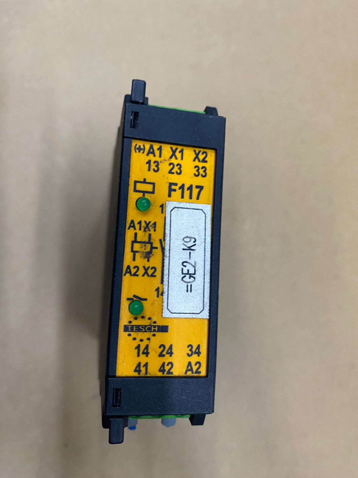 Tesch F117X01 Safety Relay - Rockss Automation