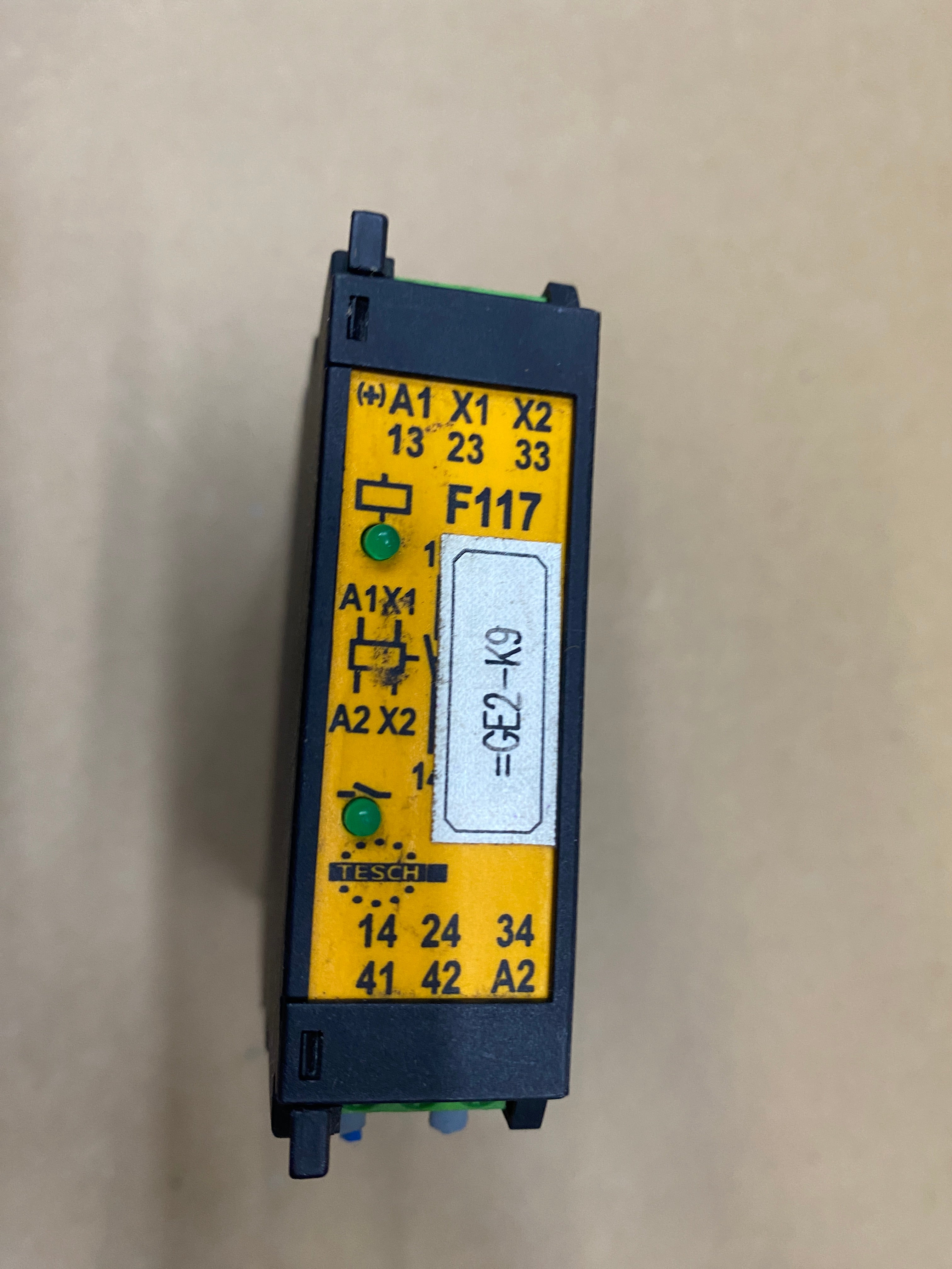 Tesch F117X01 Safety Relay - Rockss Automation