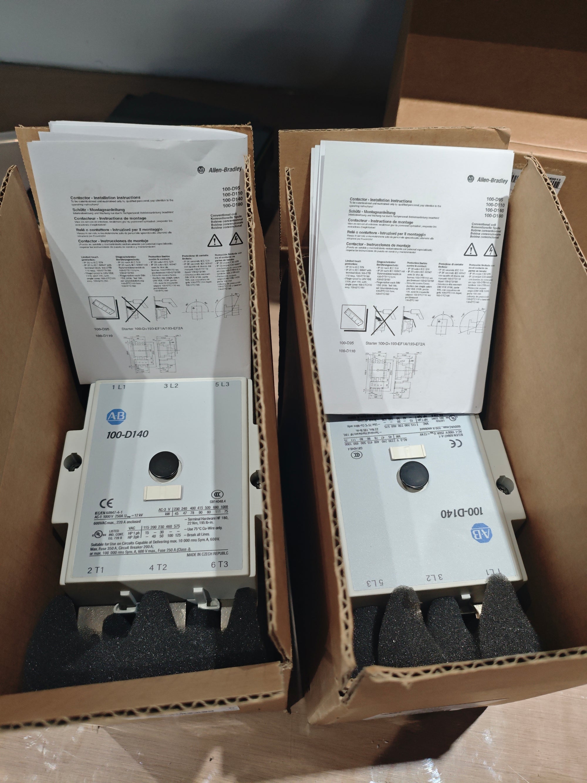 艾倫·布拉德利接觸器100-D140D11