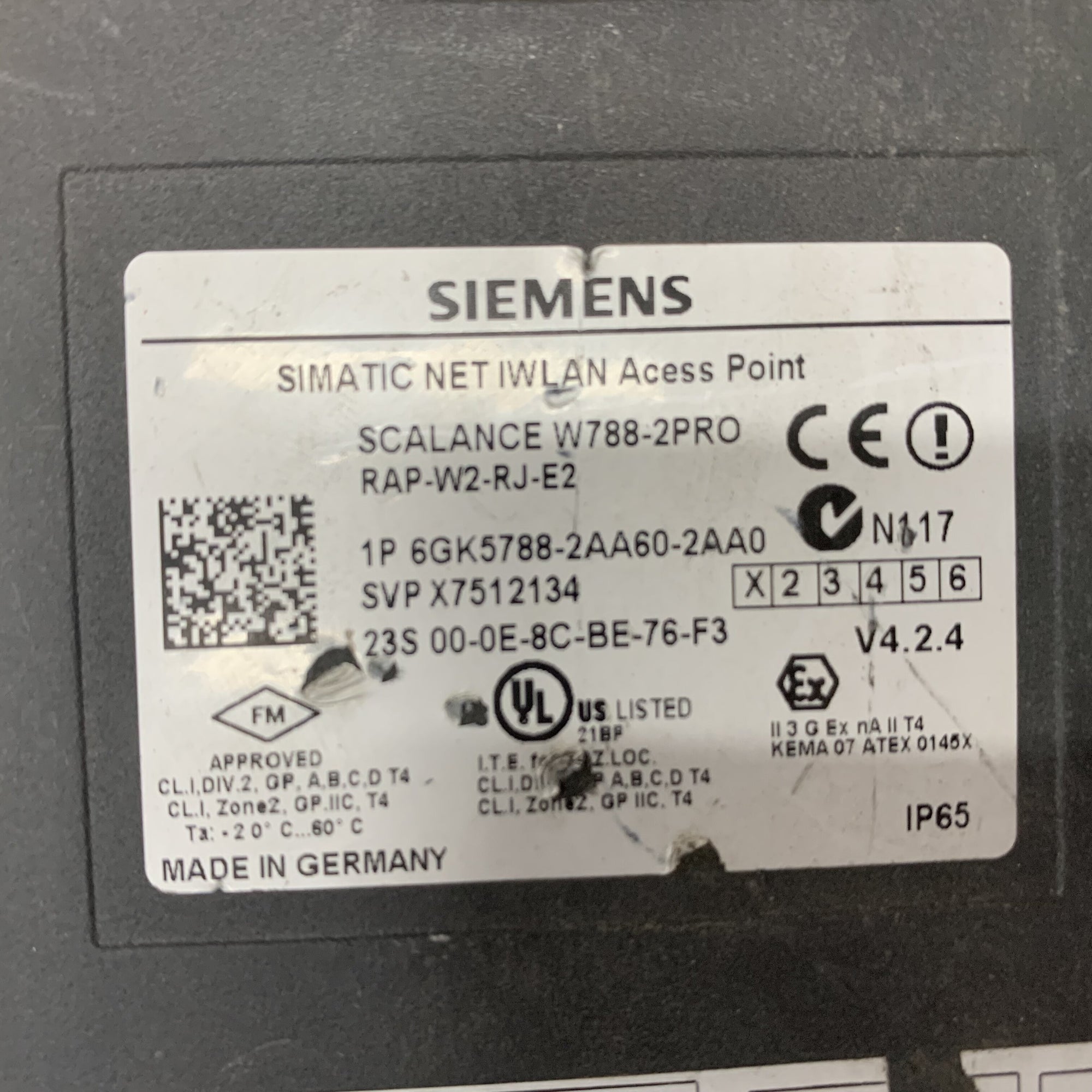 西門子 6GK5788-2AA60-2AA0 無線交換機