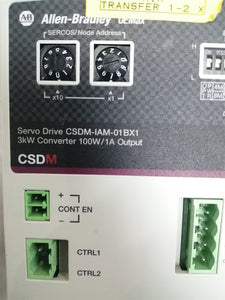 ALLEN-BRADLEY CSDM-IAM-01BX1 SERVO DRIVE