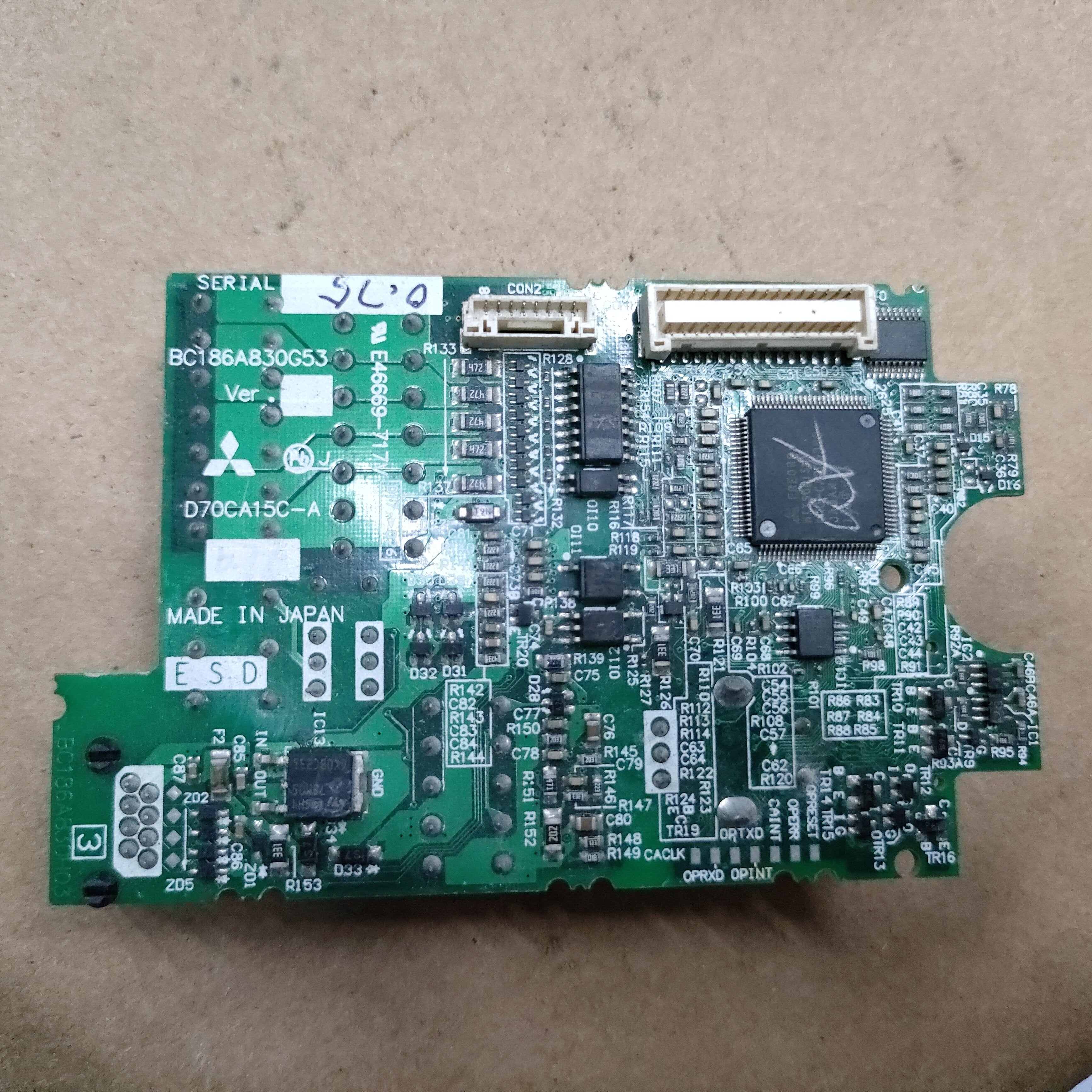 Mitsubishi D70CA15C-A BC186A830G53 Printed Circuit Board