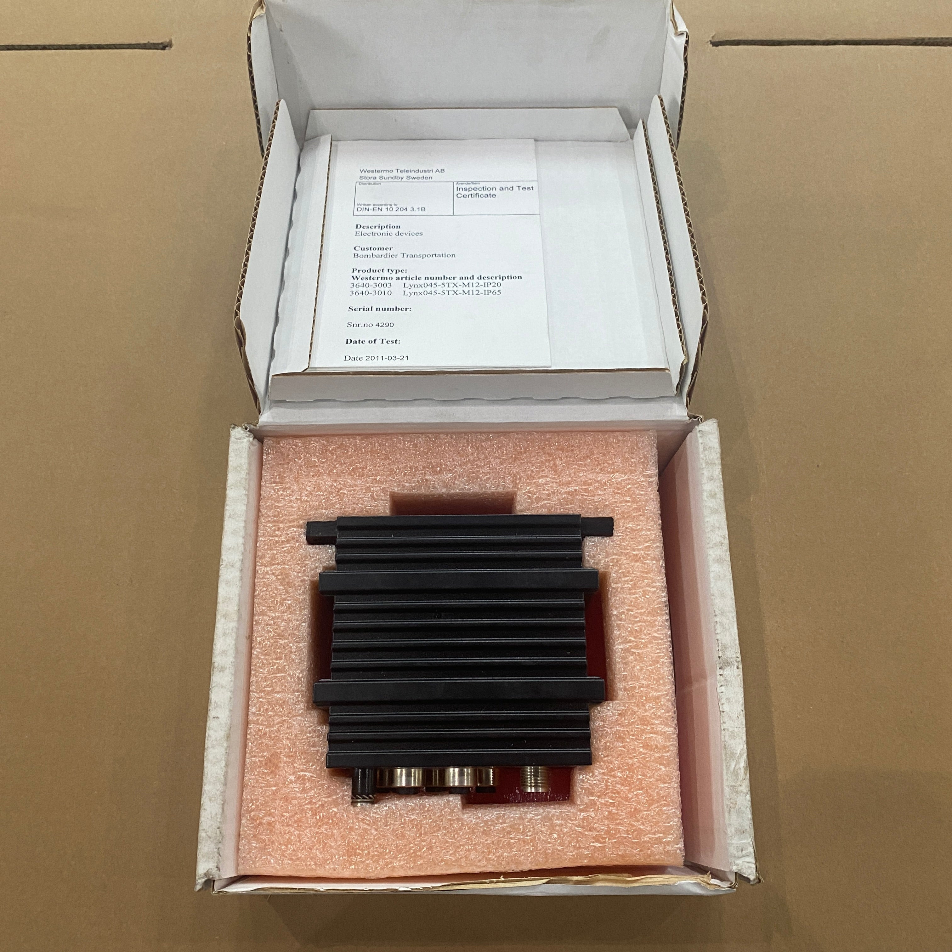 Bombardier 3EST000210-B309 Module - Rockss Automation