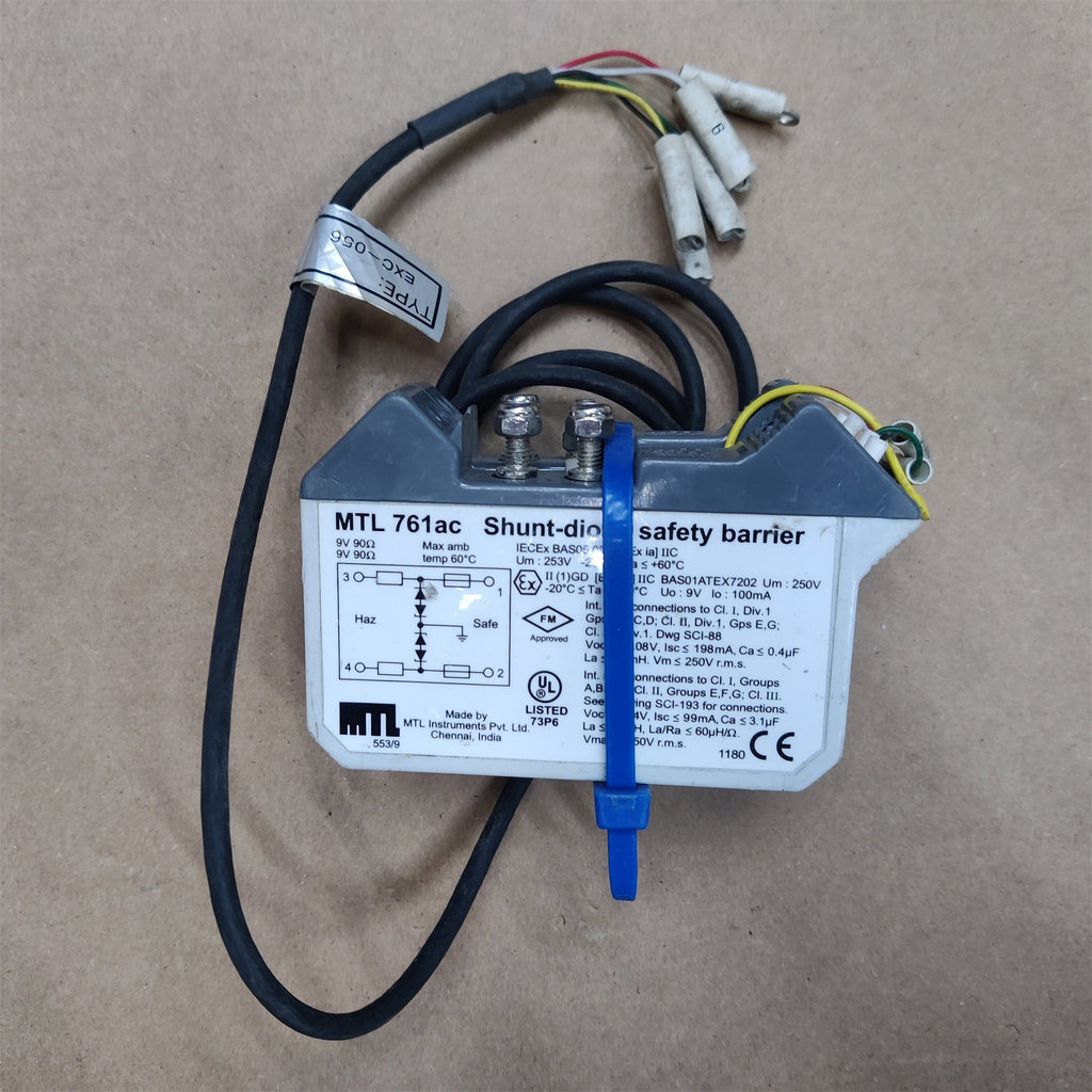 Measurement Technology MTL 761ac Shunt-Diode Safety Barrier