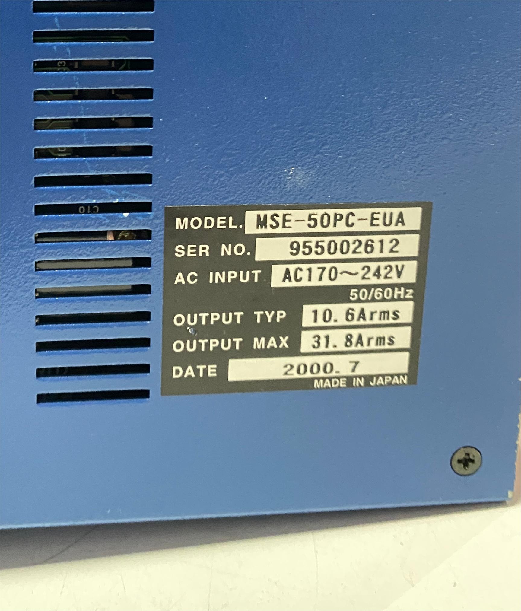 Sumitomo MSE-50PC-EUA AC Servo Drive - Rockss Automation