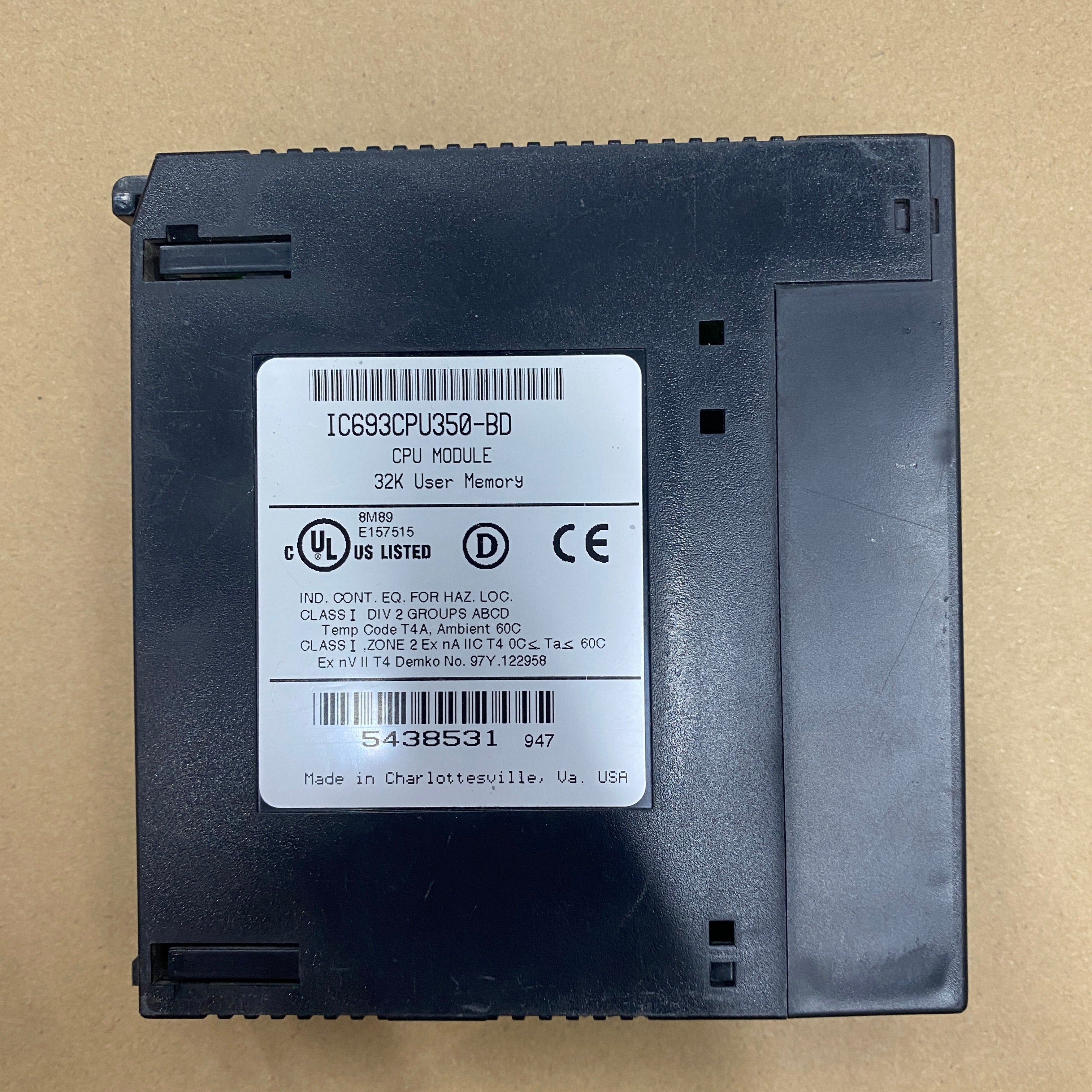 FANUC IC693CPU350-BD PLC模組