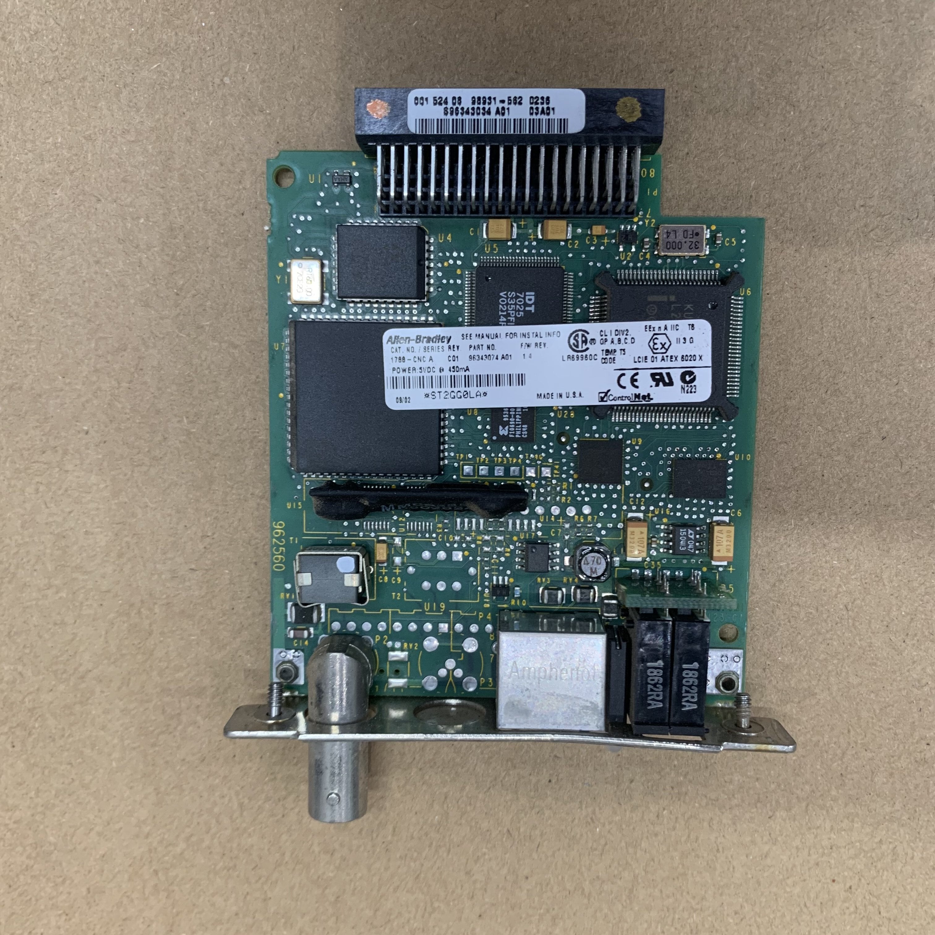 Allen-Bradley 1788-CNC PLC模組