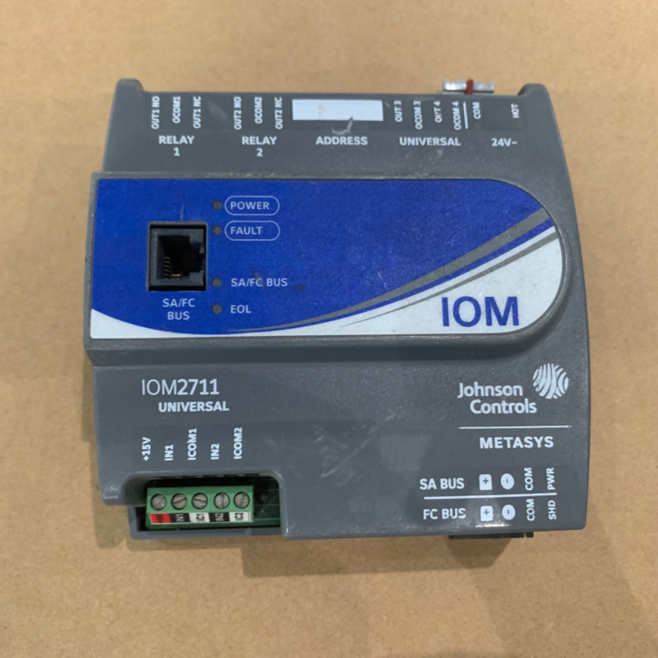 JOHNSON CONTROLS MS-IOM2711-0 I/O Module - Rockss Automation