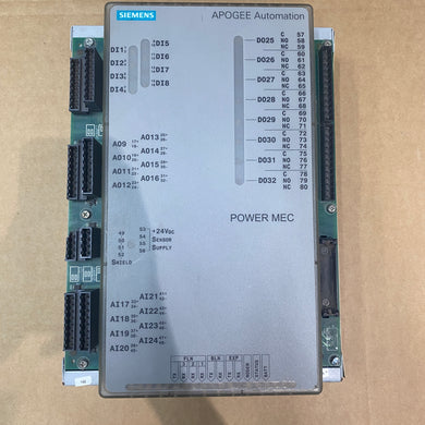 549-620 AG-8256 Siemens 549 Modular Equipment Controller