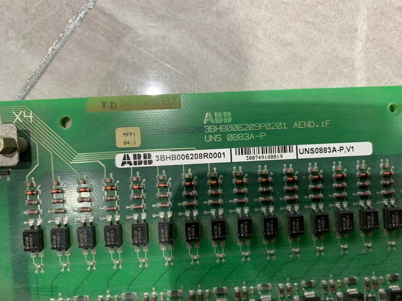 ABB 3BHB006208R0001 控制板