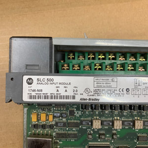 Allen-Bradley 1746-NI8 SLC 500 Analog Input Module PLC