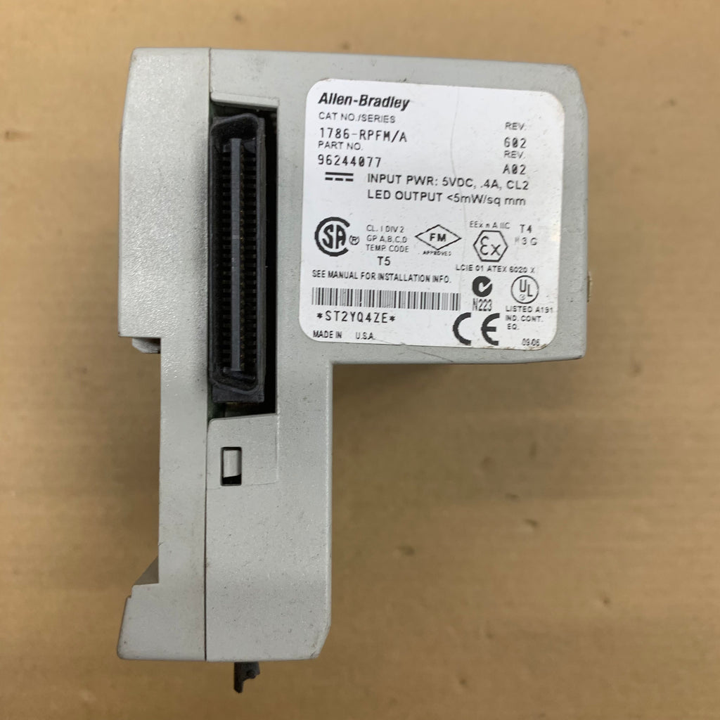 ALLEN BRADLEY 1786-RPFM/A CONTROLNET 光纖模組
