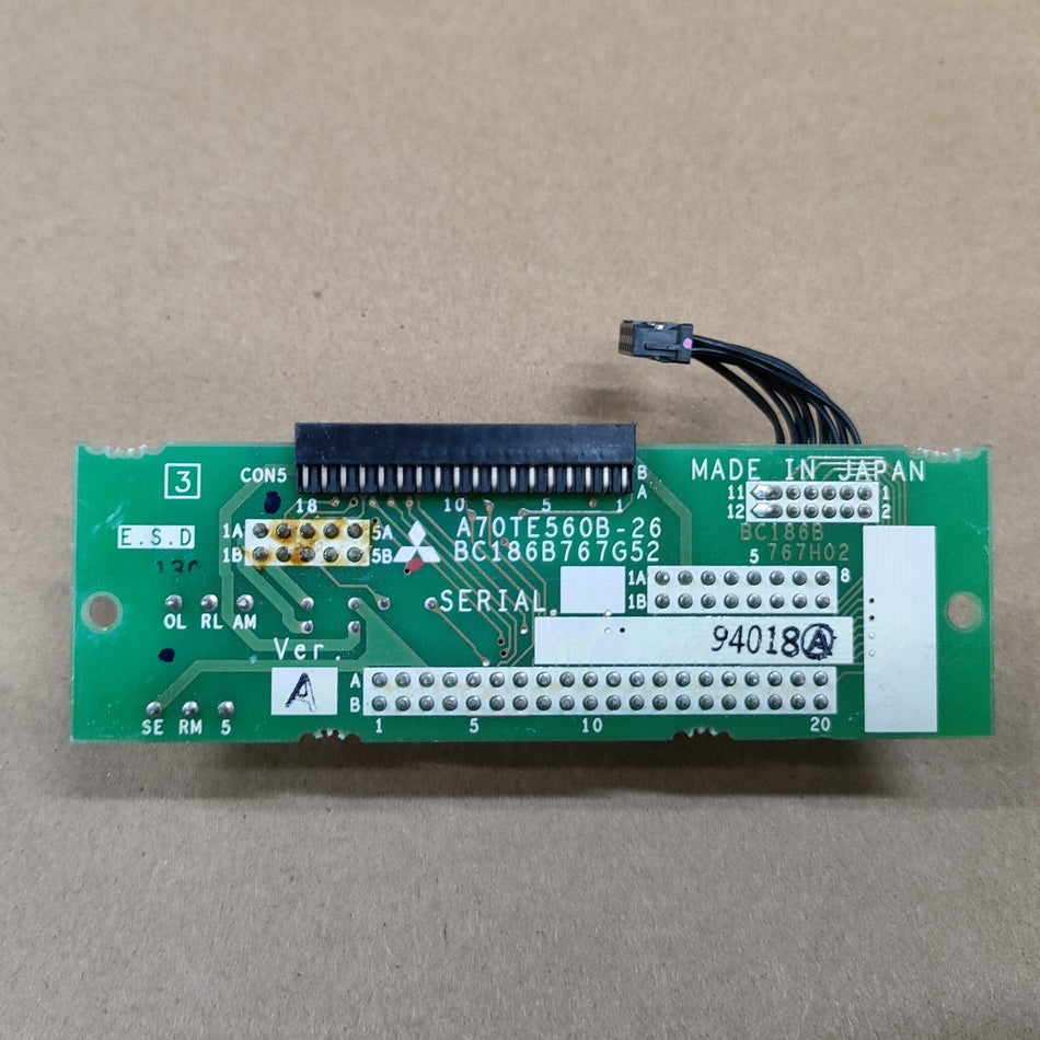 三菱A70TE560B-26 BC186B767G52變頻器驅動板