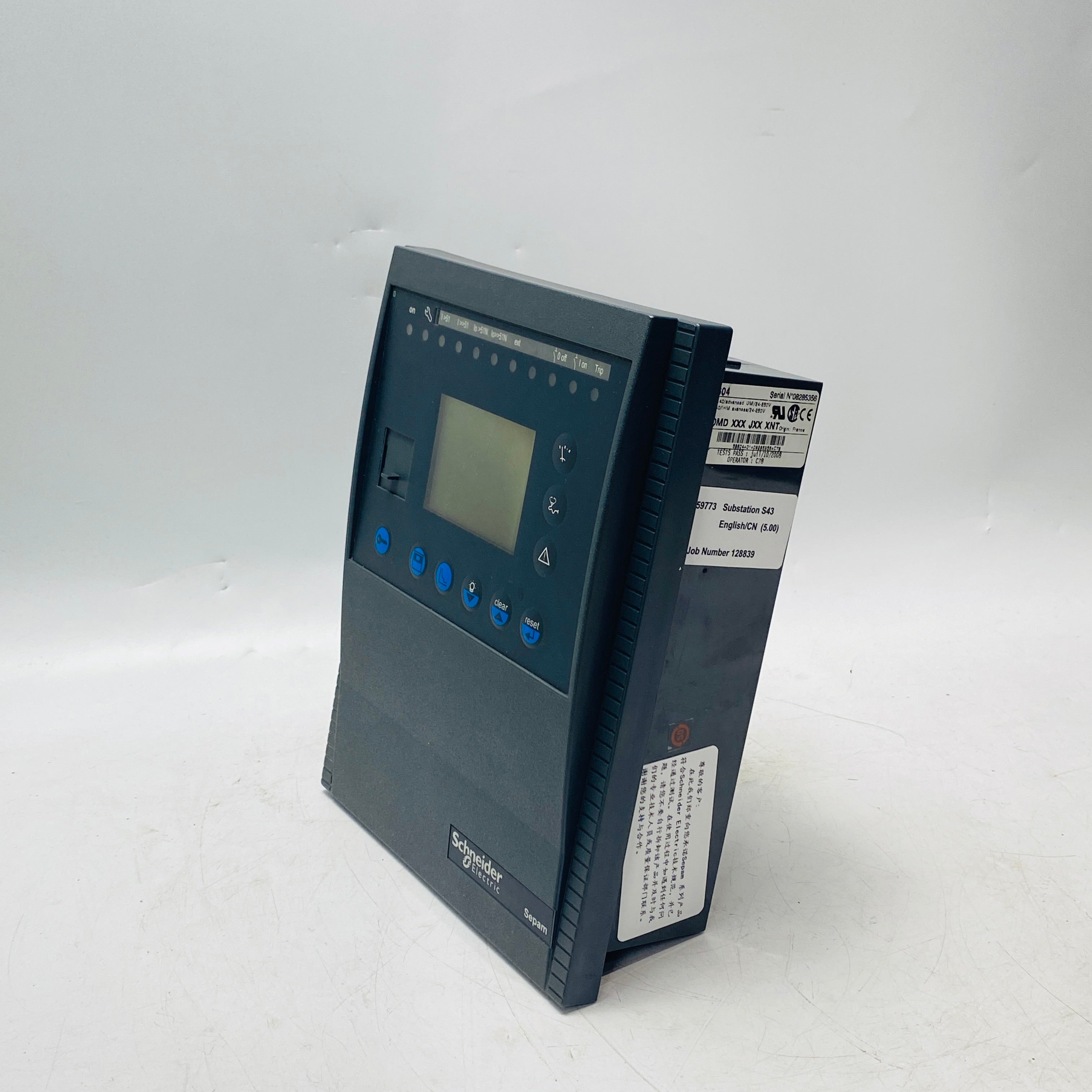 Schneider Sepam-S43 Integrated Relay Protection Device