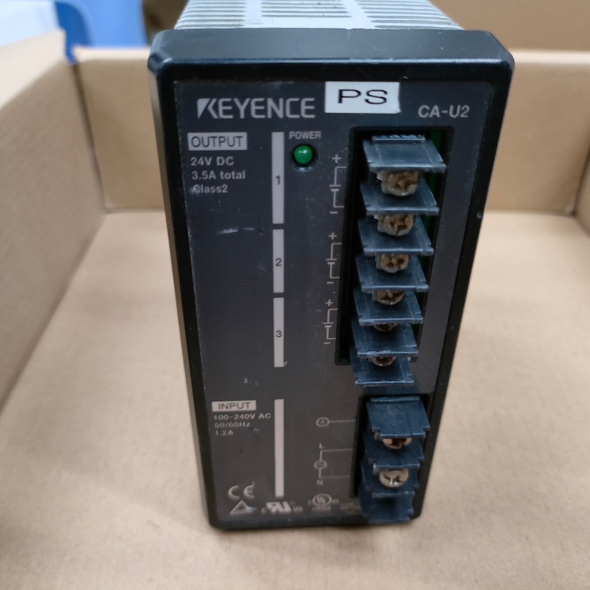 KEYENCE CA-U2 CAU2 Power Supply