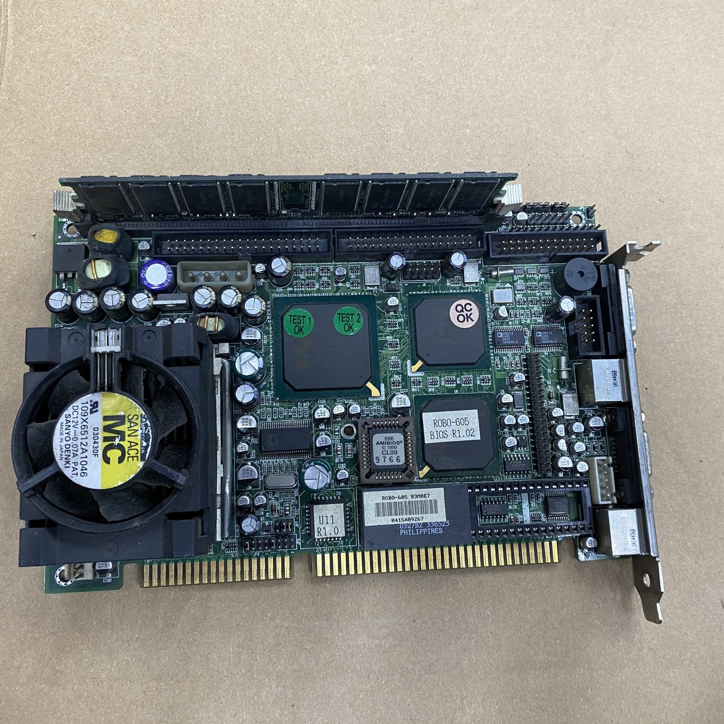 ROBO-605 BIOS R1.02 Ruichuan industrial computer equipment motherboard
