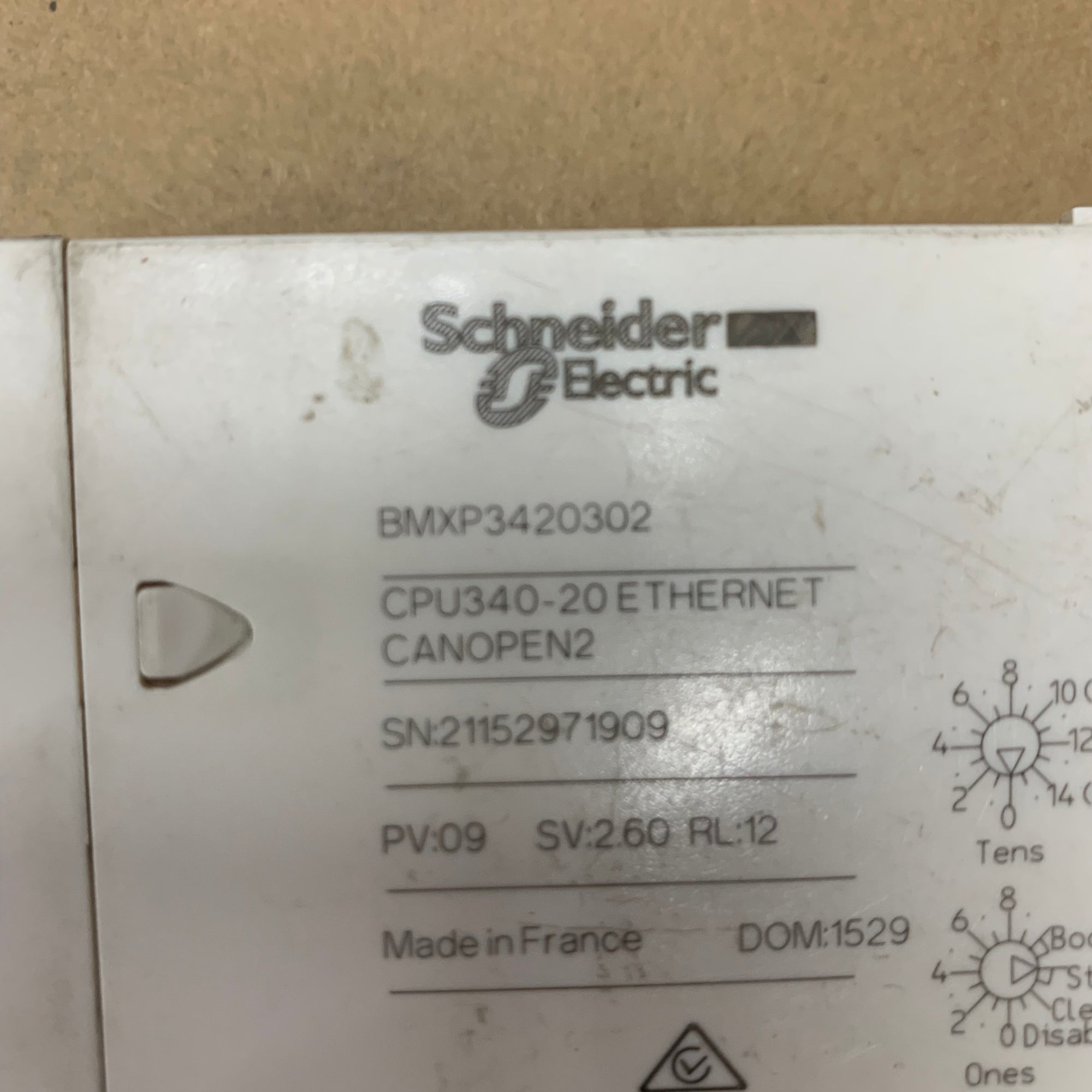 施耐德電機 BMXP3420302 CPU 340-20 處理器模組