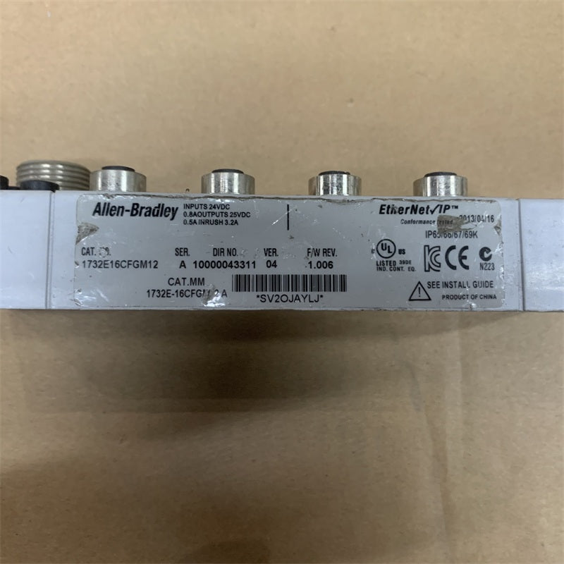 Allen Bradley 1732E16CFGM12模組