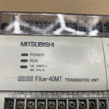 Load image into Gallery viewer, Mitsubishi FX0N-40MT FX0N40MT Transistor Unit