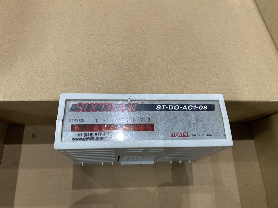 Sixnet ST-DO-AC1-08 8通道離散輸出模組