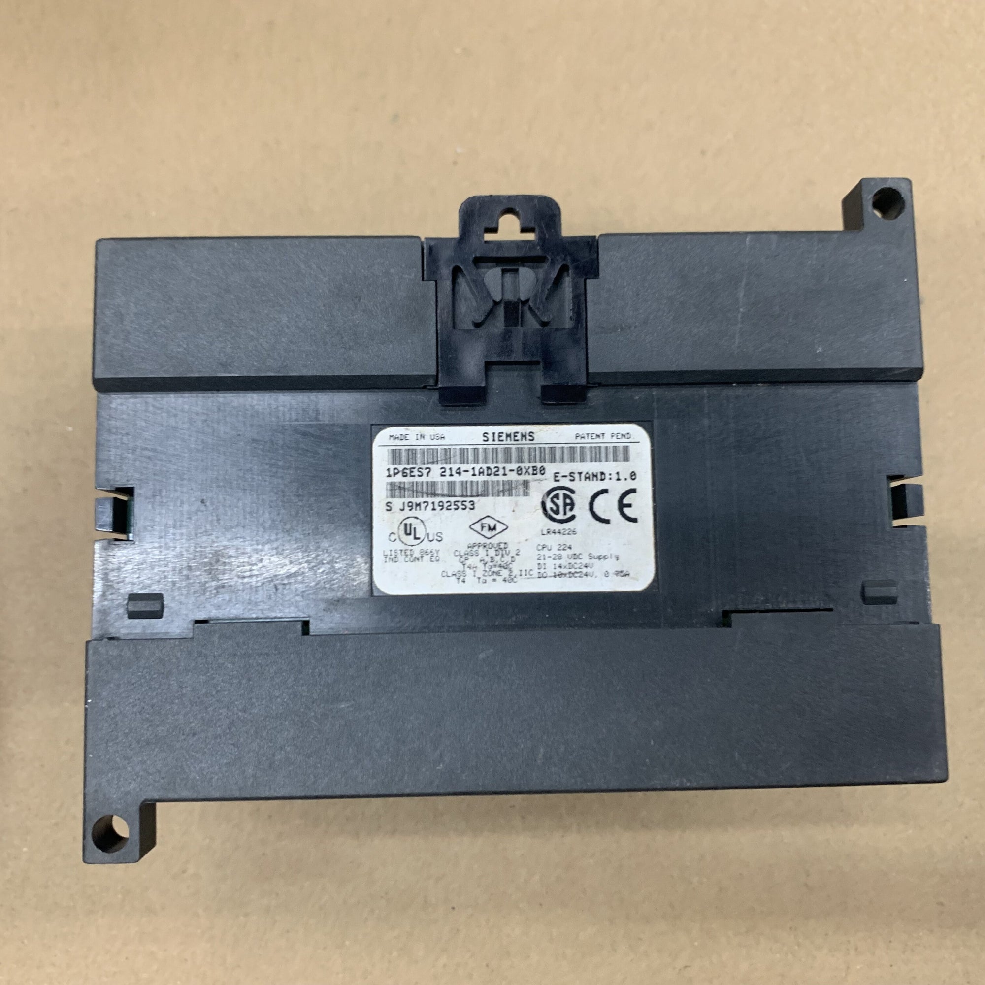 6ES7214-1AD21-0XB0西門子simatic S7-200模組