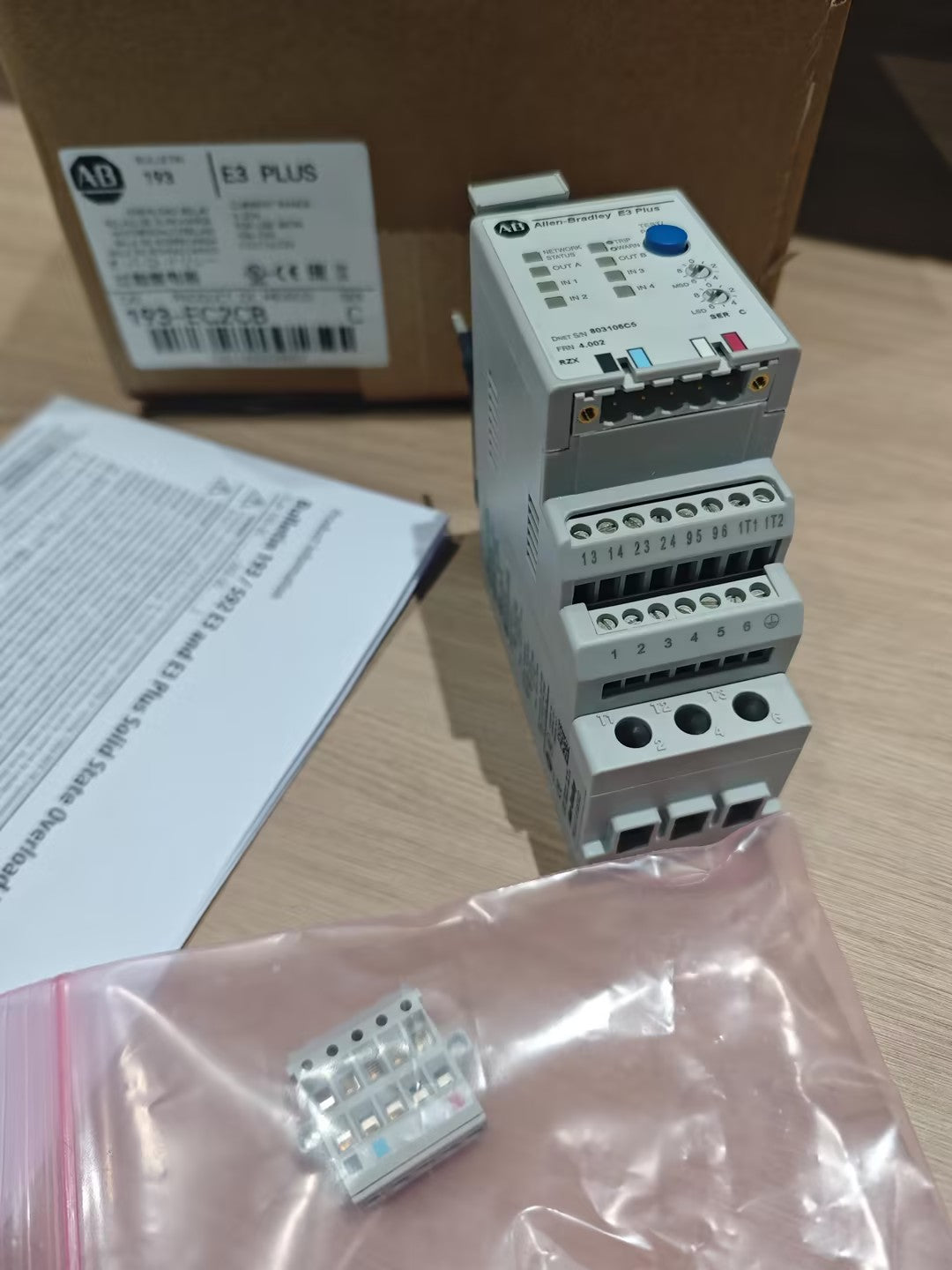 Allen Bradley 193-EC2CB過載繼電器