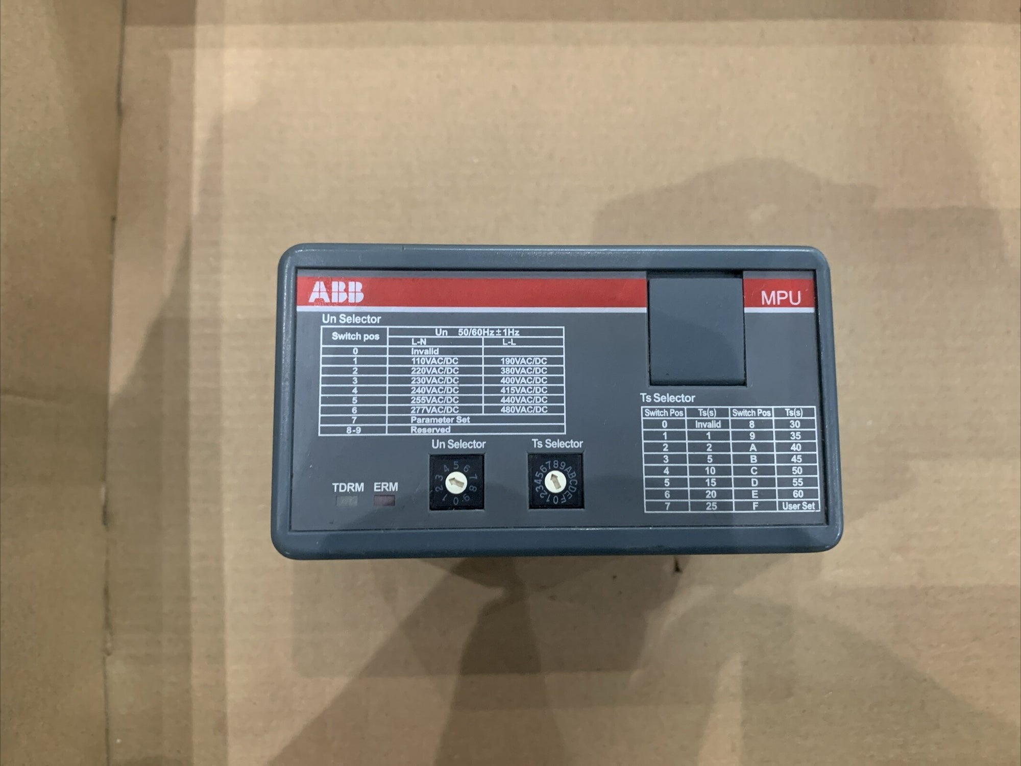 ABB MPU 1TGL920000R0001 附底座