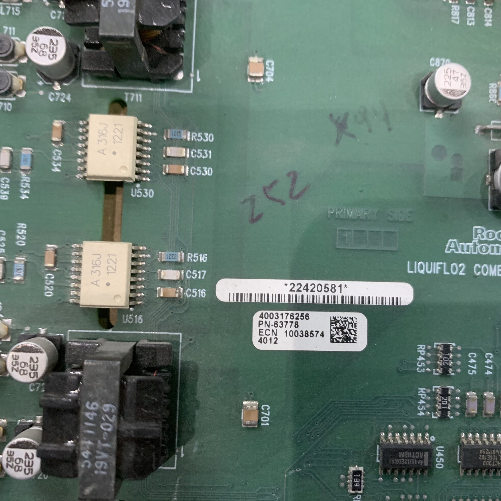 Allen Bradley PN-63778 397191-B02 驅動板
