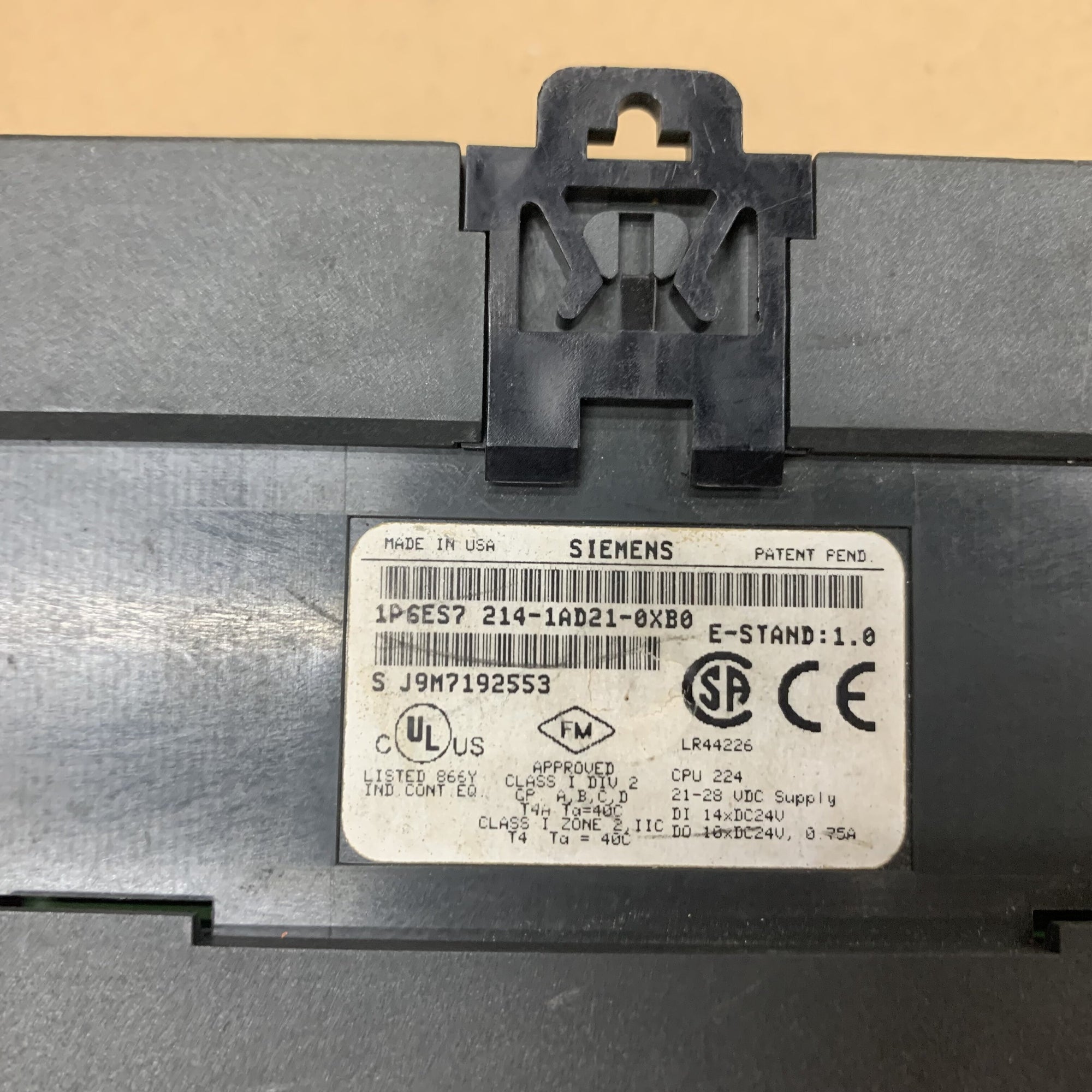 6ES7214-1AD21-0XB0西門子simatic S7-200模組
