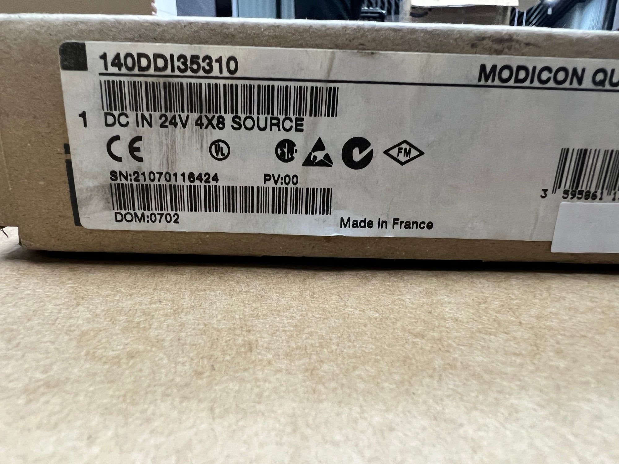 施耐德140DDI35310 PLC模組
