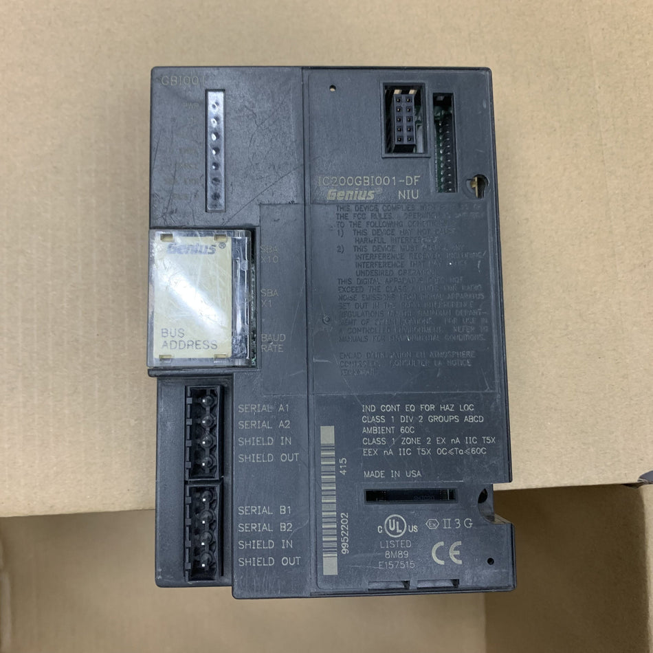 GE Fanuc IC200GBI001-DF 網路介面單元模組