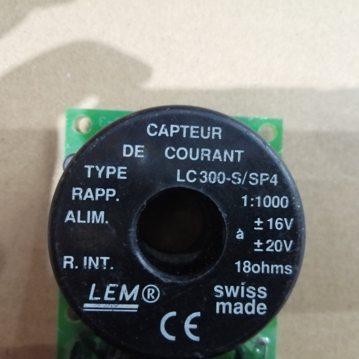 LEM LC300-S/SP4 thyristor module - Rockss Automation