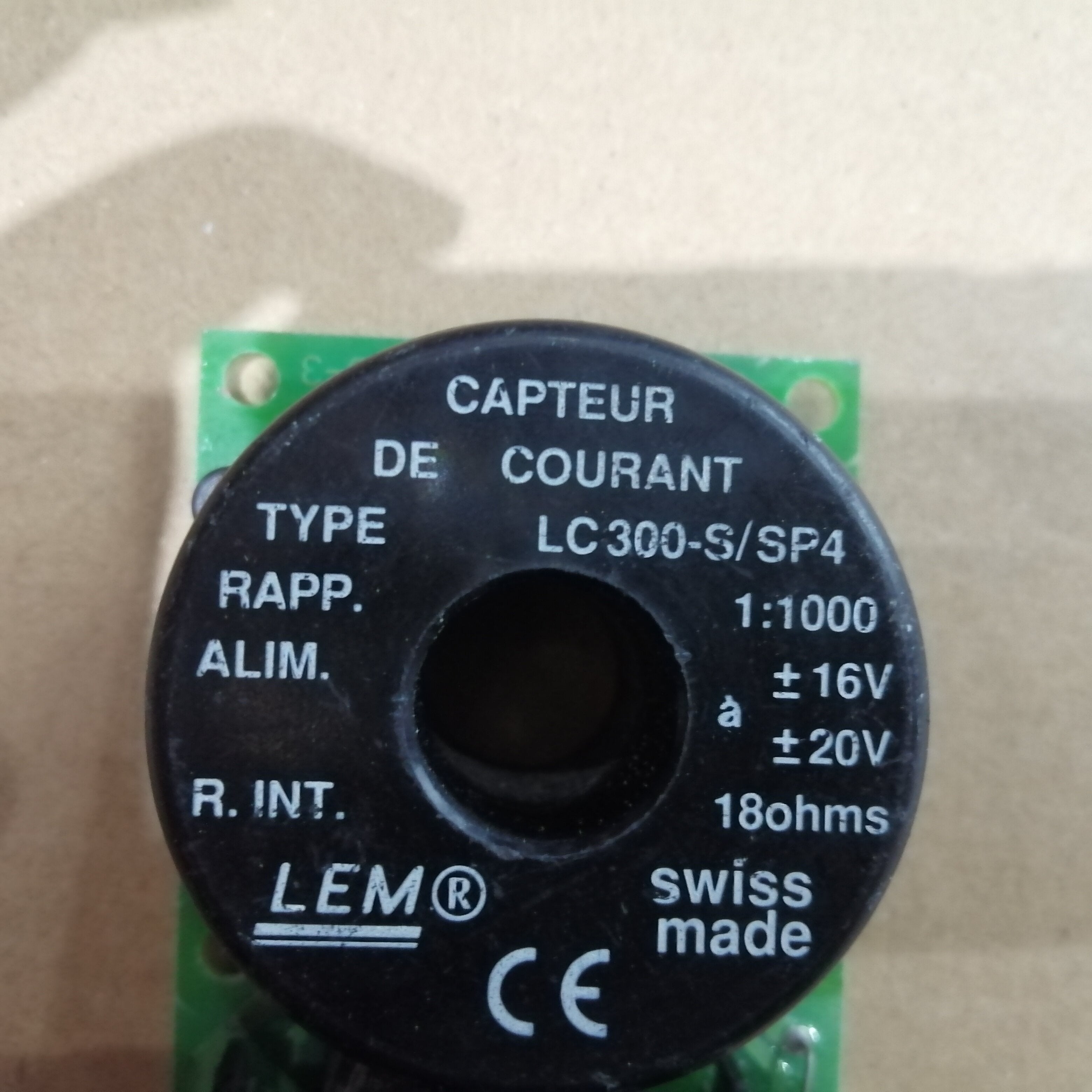 LEM LC300-S/SP4 thyristor module - Rockss Automation