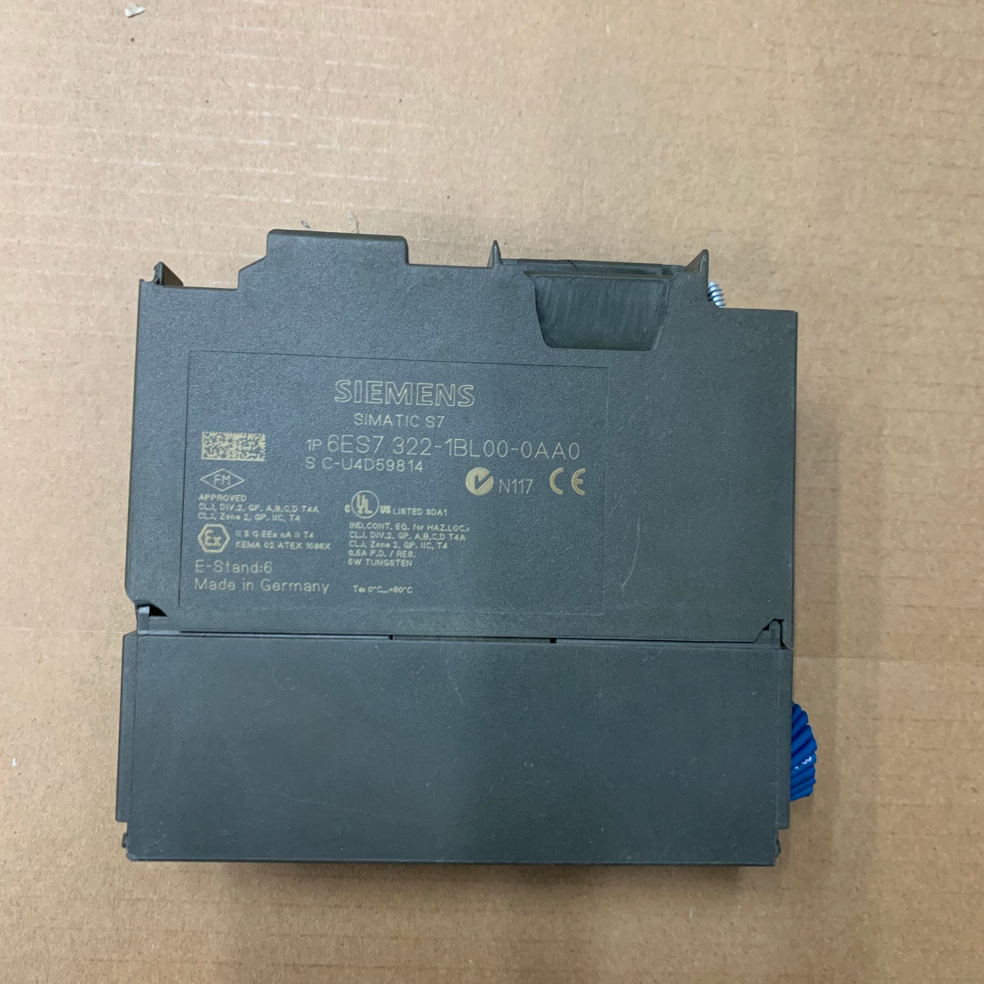 西門子6ES7322-1BL00-0AA0數位量輸出模組
