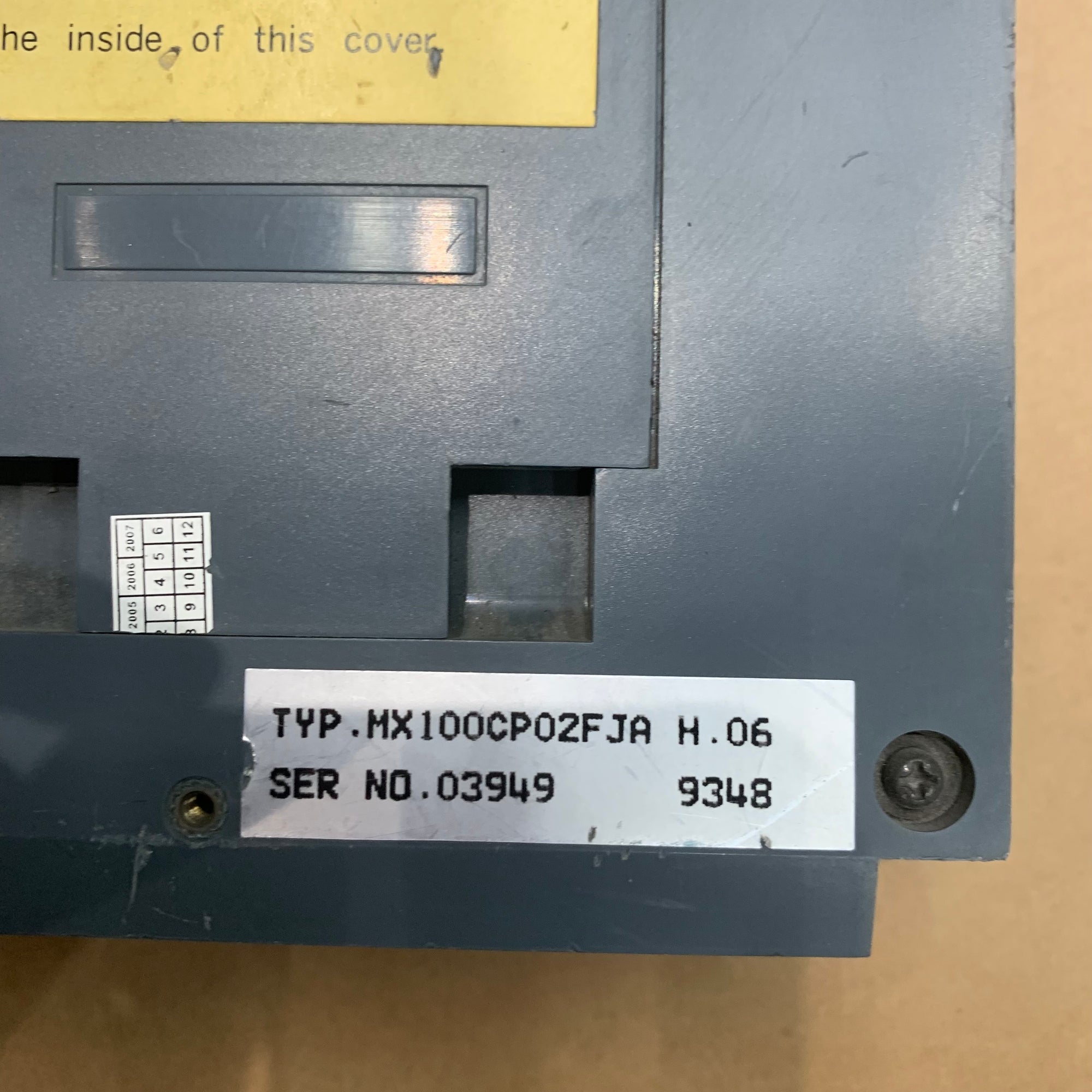 富士MX100CP02FJA PLC CPU