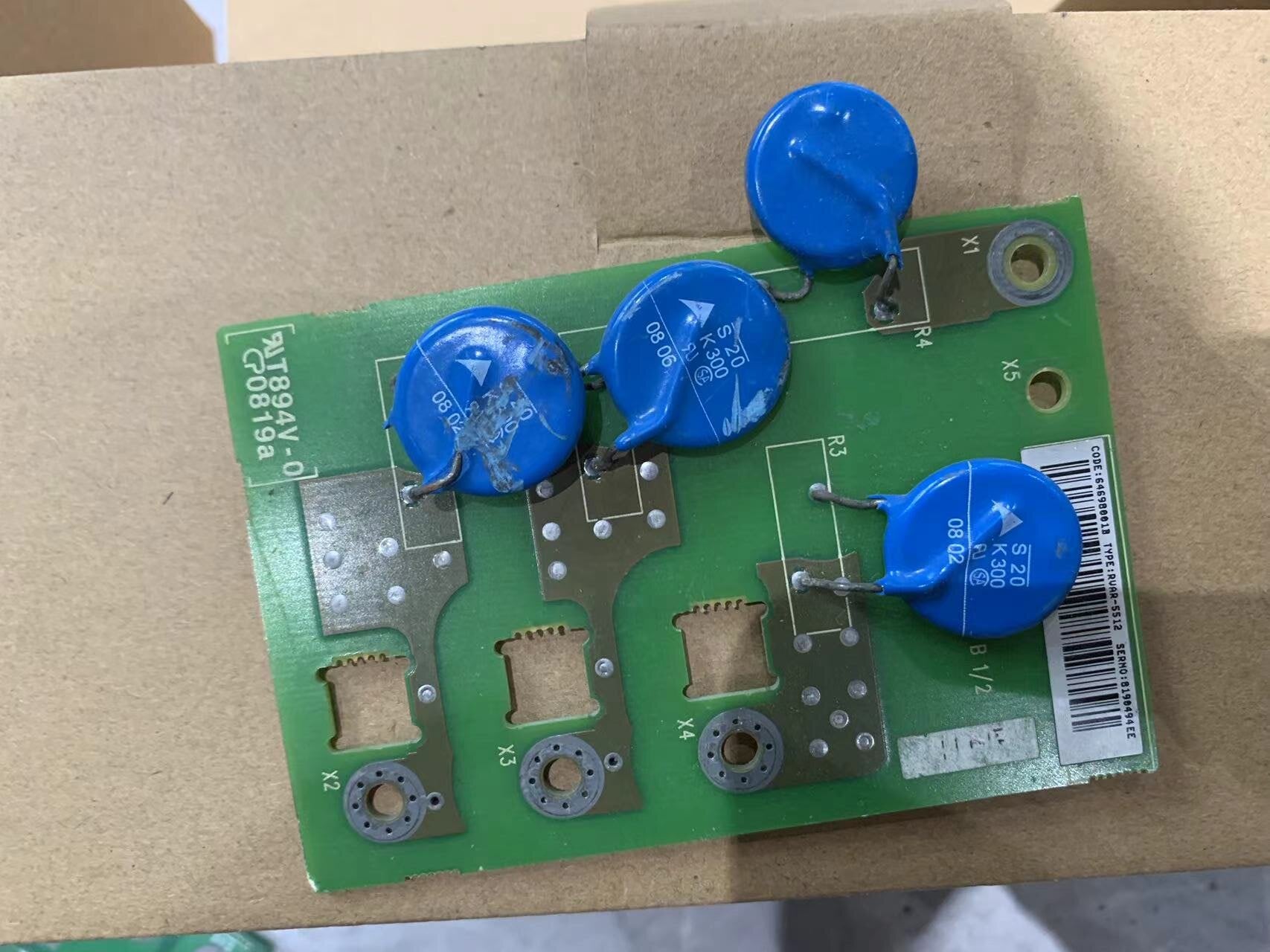 ABB ACS800變頻器RVAR-5512濾波器板