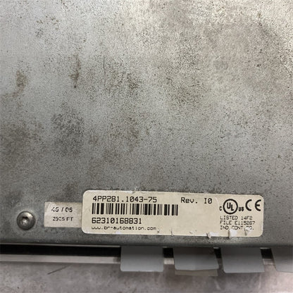 B&R 4PP281.1043-75 Touch screen