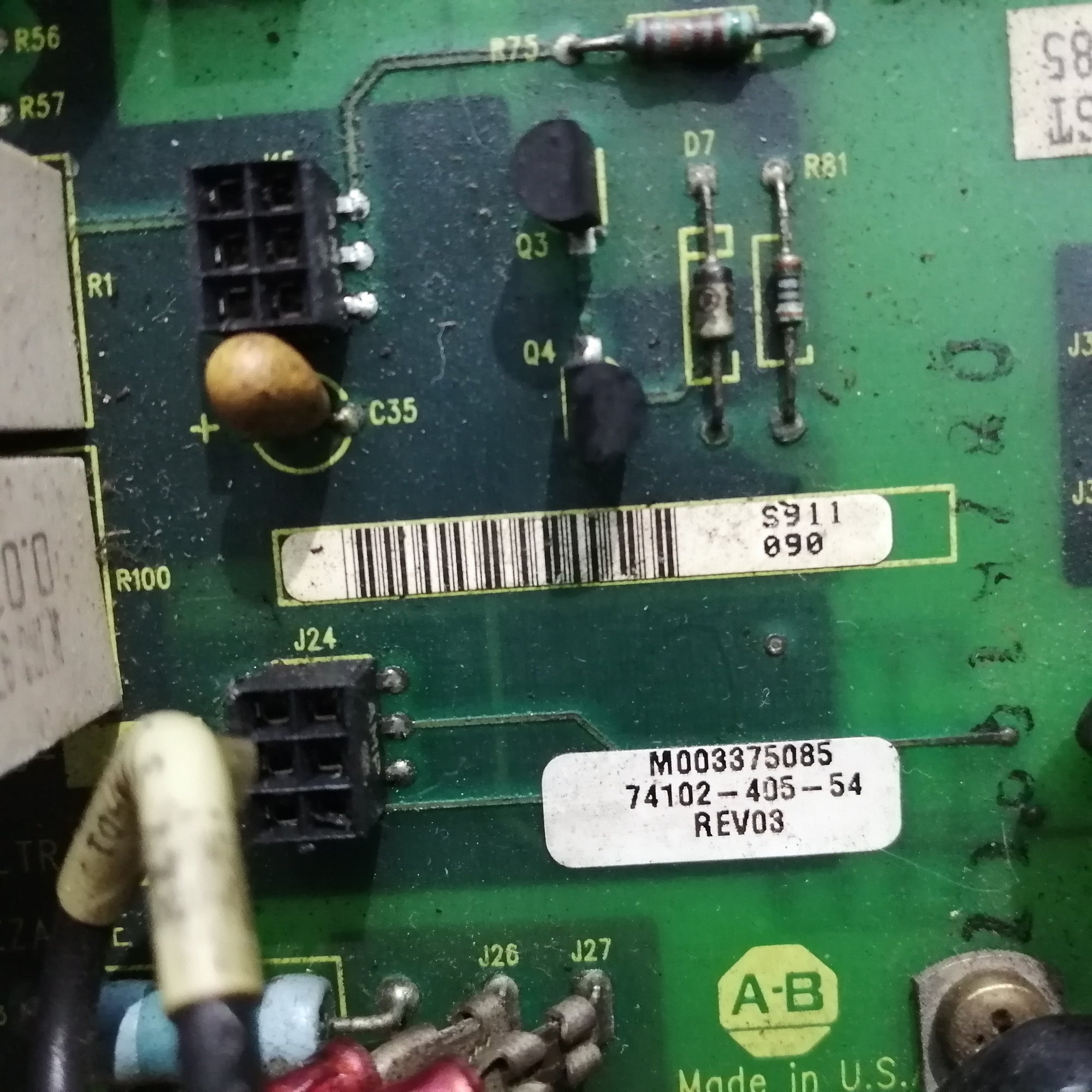 ALLEN BRADLEY 74102-405-54 驅動控制板