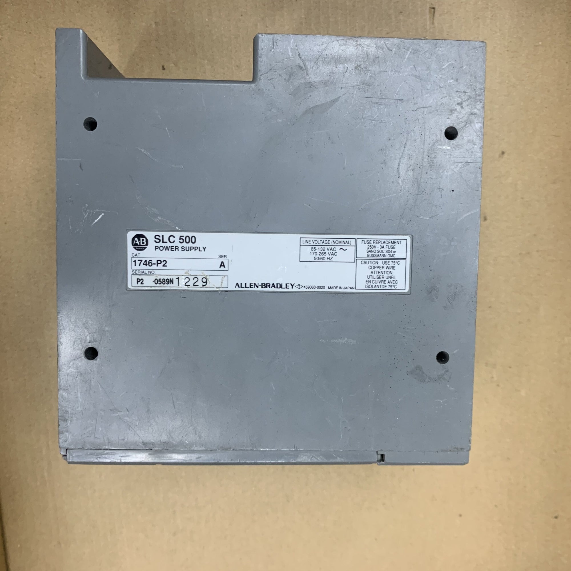 Allen Bradley電源SLC500 1746-P2