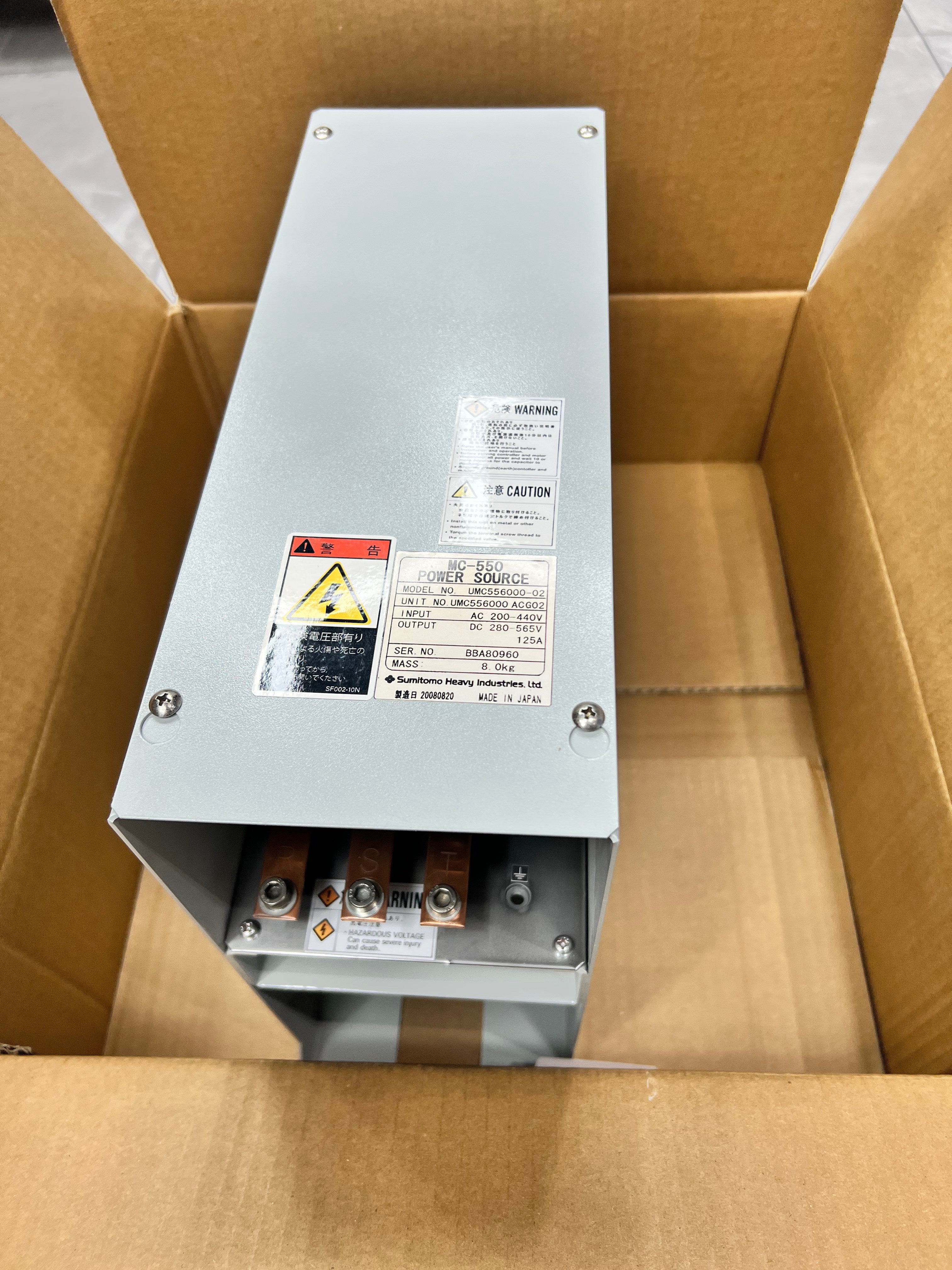 SUMITOMO MC-550 POWER SOURCE UMC556000-02 Driver