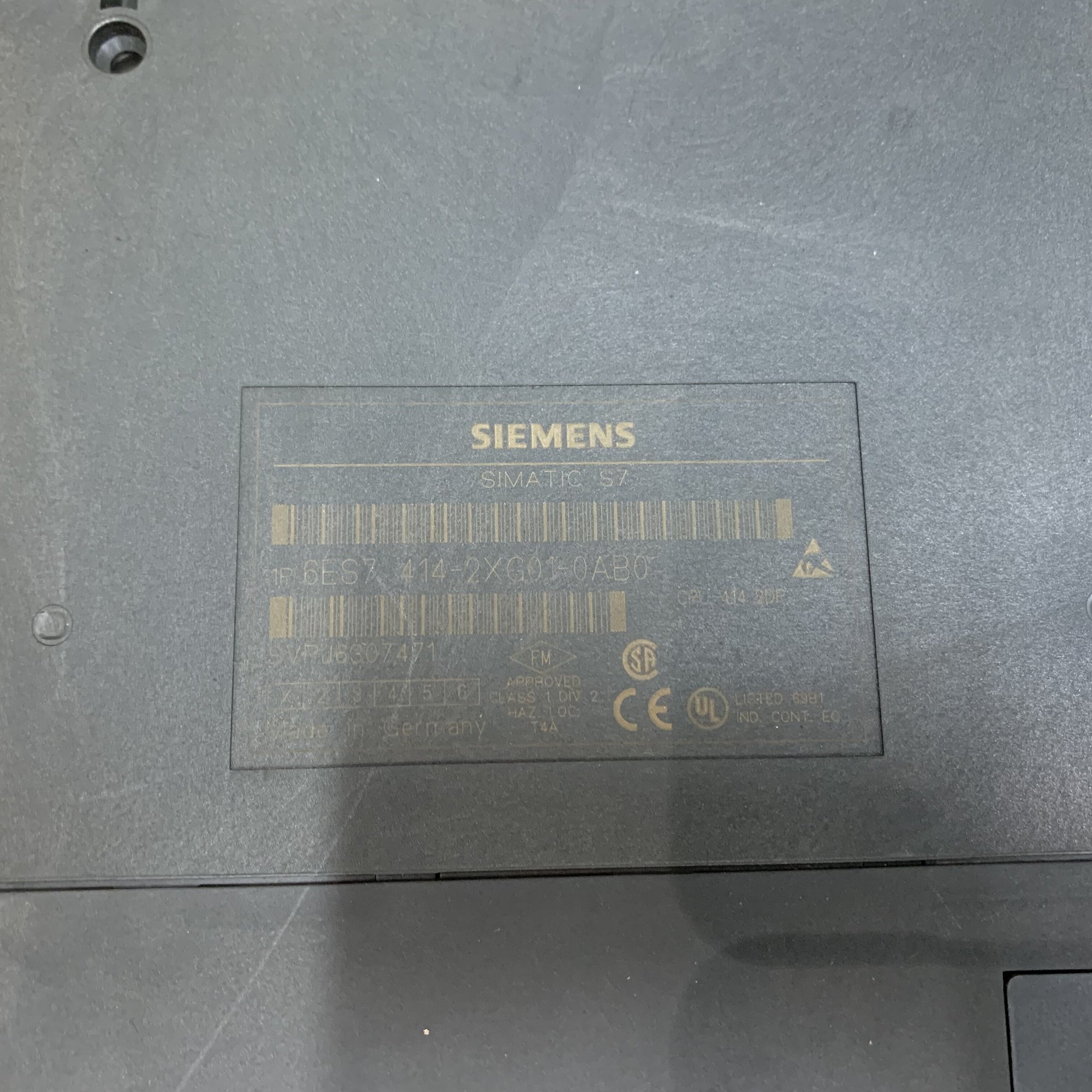 西門子SIMATIC S7 6ES7414-2XG01-0AB0 CPU