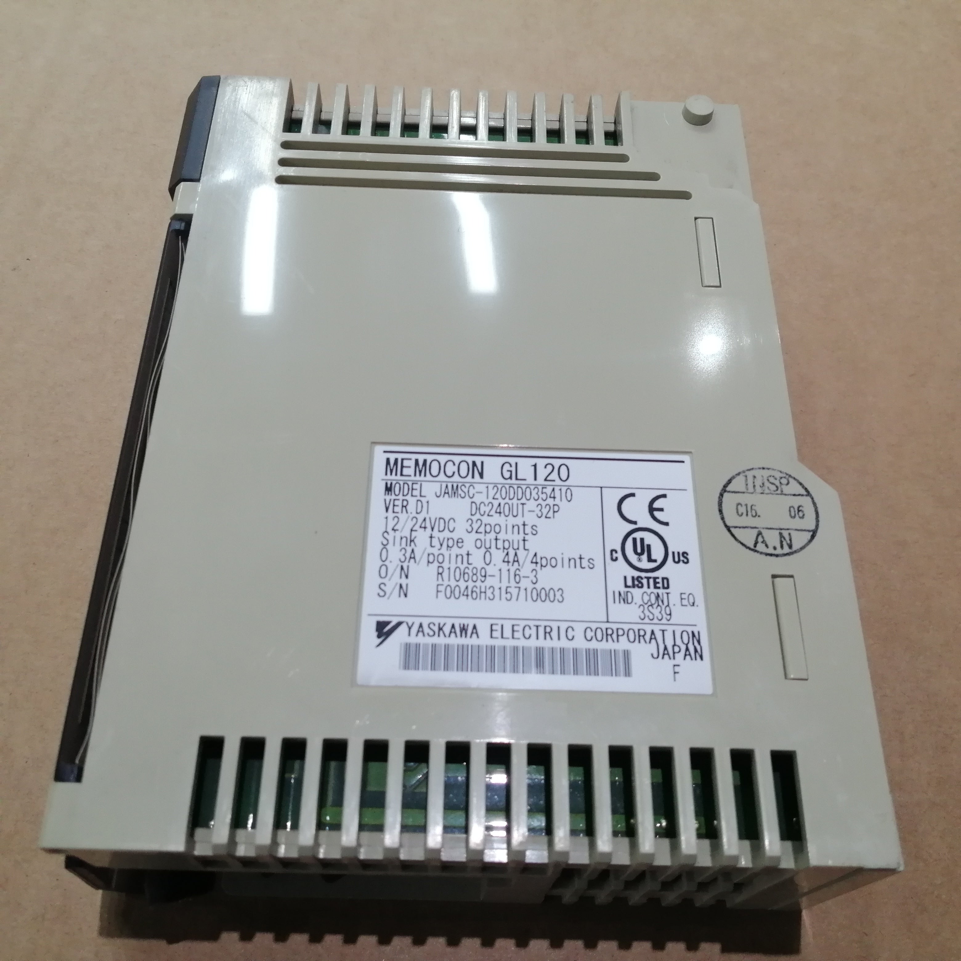 Yaskawa JAMSC-120DD035410 Plc Module - Rockss Automation