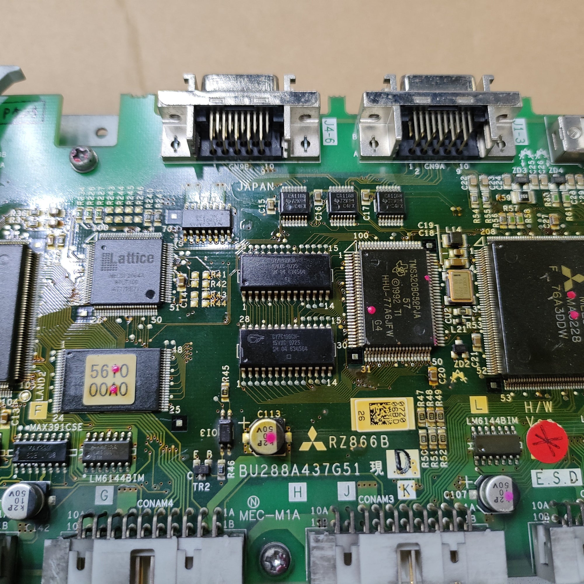 Mitsubishi RZ866B BU288A437G51 control board