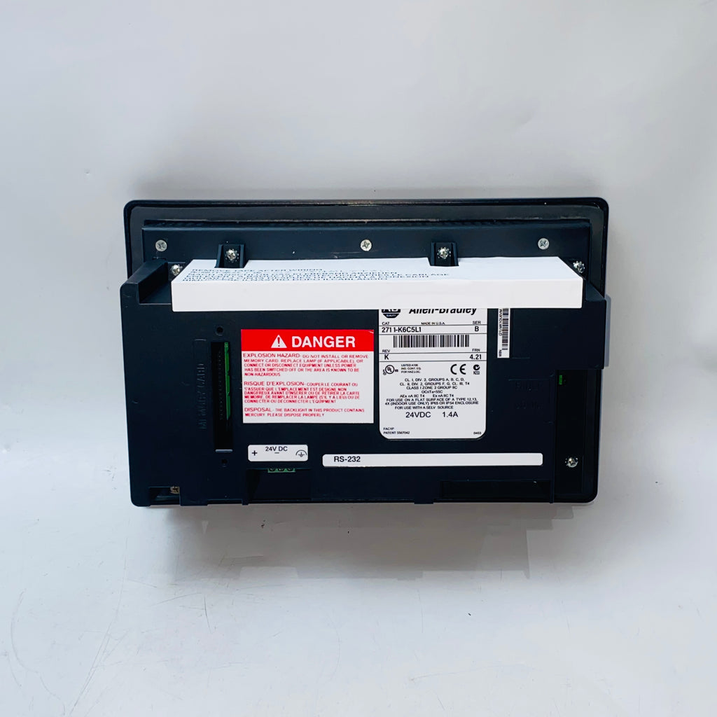 Allen-Bradley 2711-K6C5L1 PanelView 600 OPERATOR INTERFACE PANELVIEW