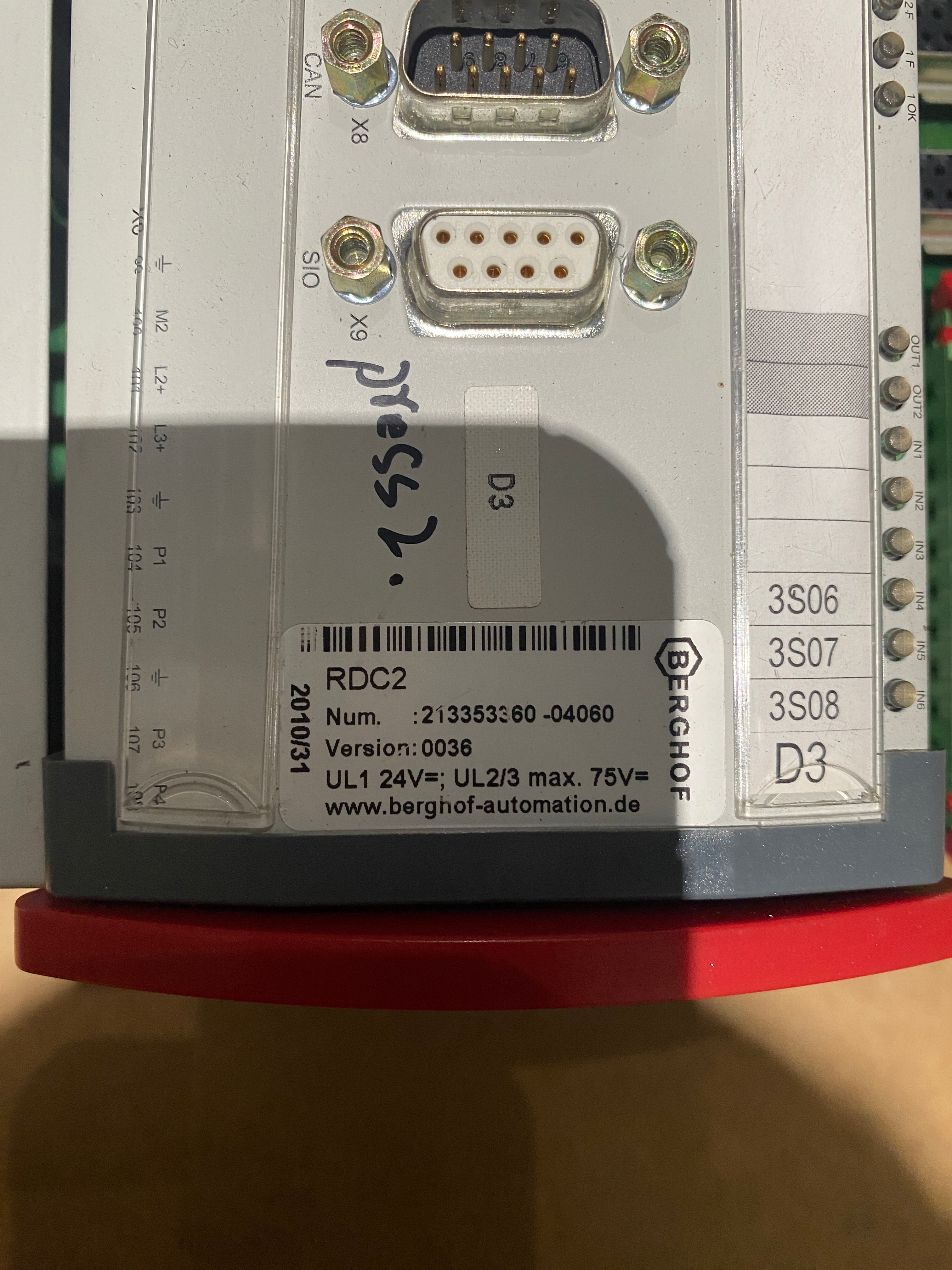 BERGHOF RDC2 Controller